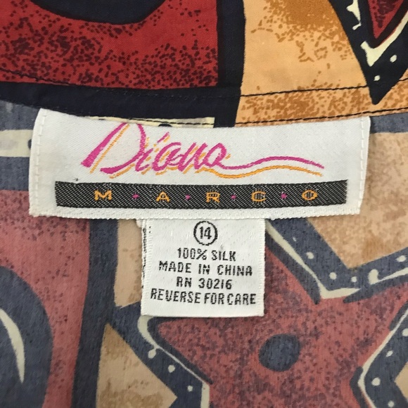 Silk Pattern Shirt - Picture 3 of 3